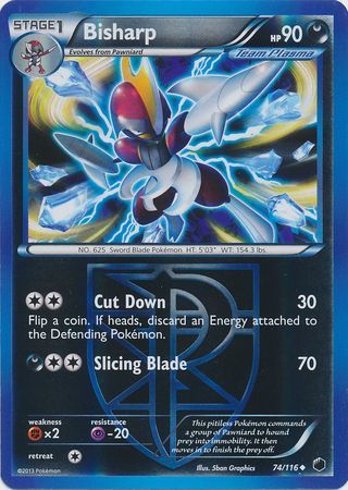 Bisharp - 74/116 - Uncommon - Reverse Holo available at 401 Games Canada