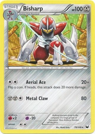 Bisharp - 79/108 - Rare available at 401 Games Canada
