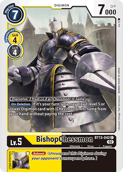 BishopChessmon - BT13-042 - Common available at 401 Games Canada