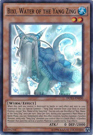 Bixi, Water of the Yang Zing - DUEA-EN030 - Super Rare - Unlimited available at 401 Games Canada