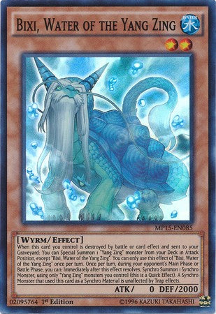 Bixi, Water of the Yang Zing - MP15-EN085 - Super Rare - 1st Edition available at 401 Games Canada