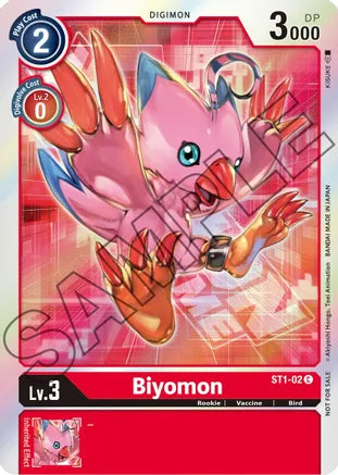 Biyomon (Event Pack 1) - ST1-02 - Promo available at 401 Games Canada