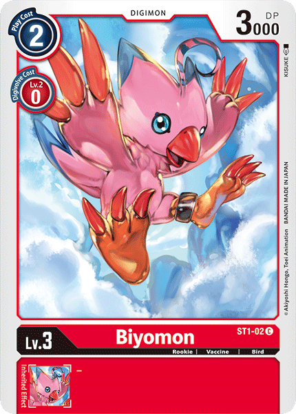 Biyomon - ST1-02 - Common available at 401 Games Canada