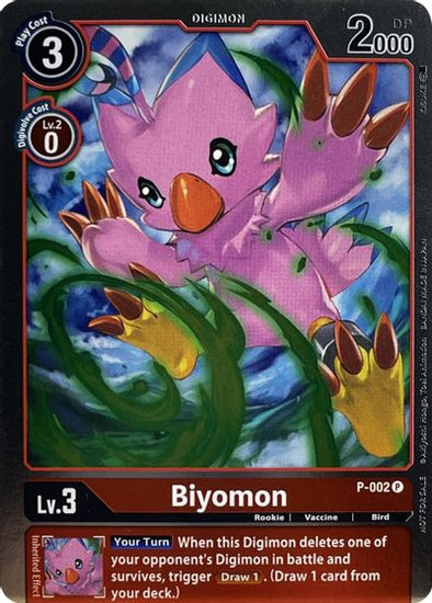 Biyomon (Silver) - P-002 - Promo available at 401 Games Canada