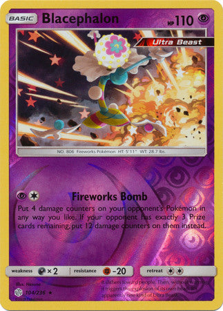 Blacephalon - 104/236 - Holo Rare - Reverse Holo available at 401 Games Canada