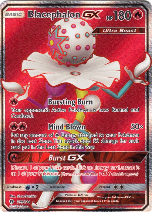 Blacephalon GX - 199/214 - Full Art Ultra Rare available at 401 Games Canada