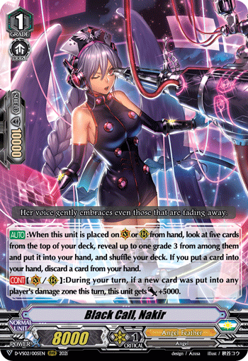 Black Call, Nakir - D-VS02/005 - Triple Rare available at 401 Games Canada