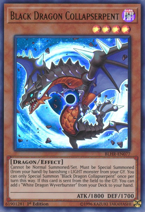 Black Dragon Collapserpent - BLHR-EN077 - Ultra Rare - 1st Edition available at 401 Games Canada