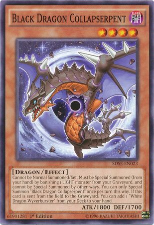 Black Dragon Collapserpent - SDSE-EN023 - Common - 1st Edition available at 401 Games Canada