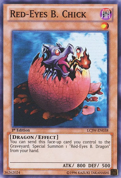 Black Dragon's Chick - LCJW-EN038 - Super Rare - 1st Edition available at 401 Games Canada