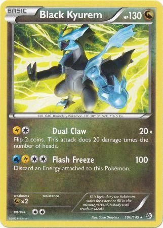 Black Kyurem - 100/149 - Rare available at 401 Games Canada