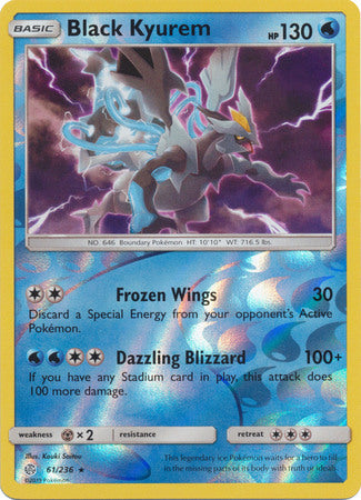 Black Kyurem - 61/236 - Holo Rare - Reverse Holo available at 401 Games Canada