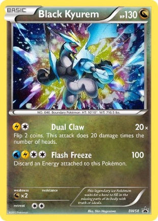 Black Kyurem - BW58 - Holo Promo available at 401 Games Canada