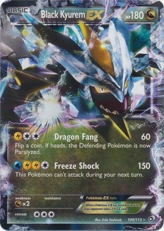 Black Kyurem EX - 100/113 - Ultra Rare available at 401 Games Canada