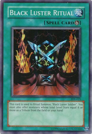 Black Luster Ritual - SYE-025 - Super Rare - Unlimited available at 401 Games Canada