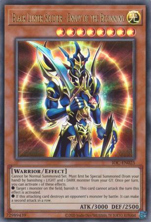 Black Luster Soldier - Envoy of the Beginning - IOC-EN025 - Ultra Rare - Unlimited Worldwide available at 401 Games Canada
