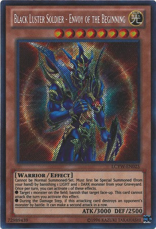 Black Luster Soldier - Envoy of the Beginning - LCYW-EN025 - Secret Rare - Unlimited available at 401 Games Canada