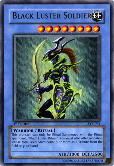 Black Luster Soldier - SYE-024 - Ultra Rare - 1st Edition available at 401 Games Canada
