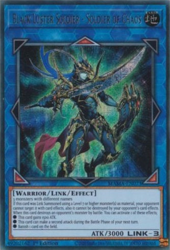Black Luster Soldier - Soldier of Chaos - MAMA-EN073 - Ultra Pharaoh's Rare - 1st Edition available at 401 Games Canada