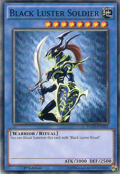 Black Luster Soldier - YGLD-ENA01 - Common - 1st Edition available at 401 Games Canada