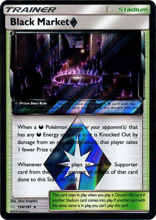 Black Market Prism Star - 134/181 - Holo Rare available at 401 Games Canada