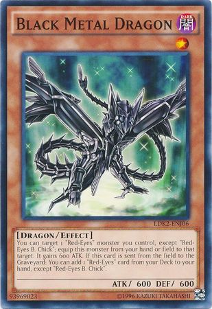 Black Metal Dragon - LDK2-ENJ06 - Common - Unlimited available at 401 Games Canada