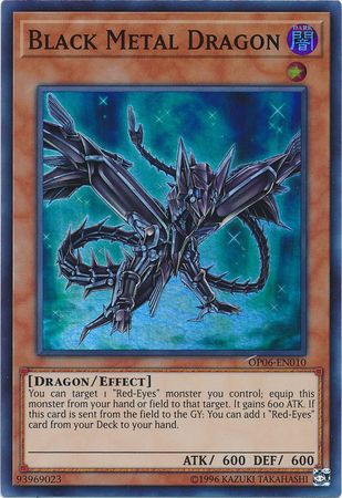 Black Metal Dragon - OP06-EN010 - Super Rare available at 401 Games Canada