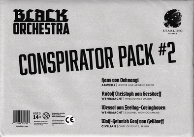 Black Orchestra: Conspirator Pack #2 available at 401 Games Canada