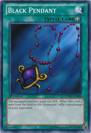 Black Pendant - BPW2-EN068 - Common - 1st Edition available at 401 Games Canada