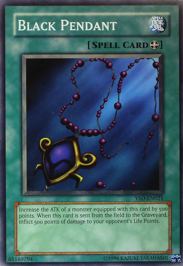 Black Pendant - YSD-EN021 - Common - Unlimited available at 401 Games Canada