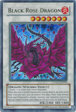 Black Rose Dragon - CSOC-EN039 - Ultra Rare - Unlimited available at 401 Games Canada