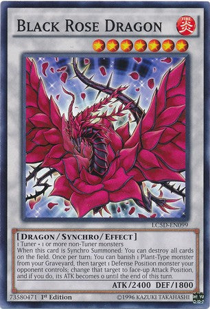 Black Rose Dragon - LC5D-EN099 - Common - 1st Edition available at 401 Games Canada