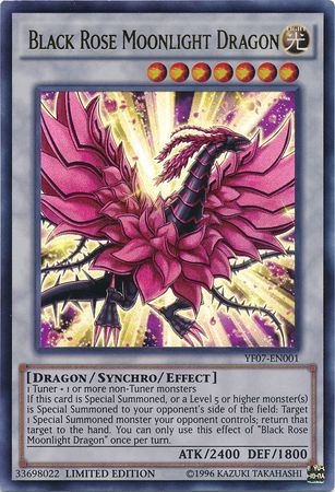 Black Rose Moonlight Dragon - YF07-EN001 - Ultra Rare available at 401 Games Canada