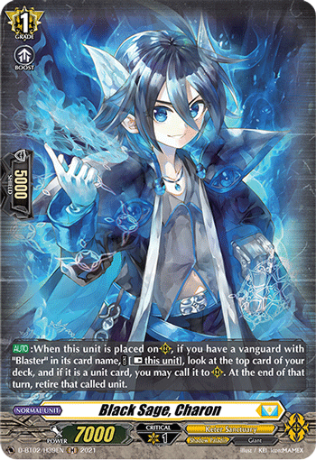 Black Sage, Charon - D-BT02/H39 - Holo Rare available at 401 Games Canada