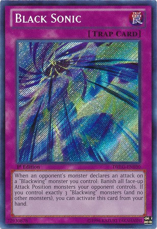 Black Sonic - DRLG-EN030 - Secret Rare - 1st Edition available at 401 Games Canada