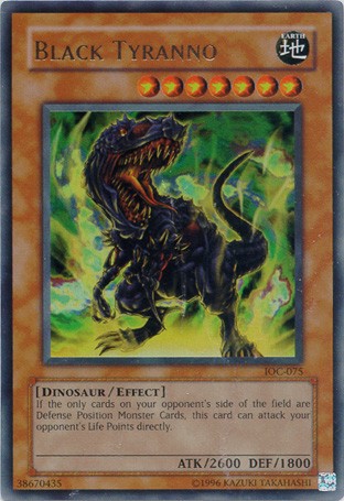 Black Tyranno - IOC-075 - Ultra Rare - Unlimited available at 401 Games Canada
