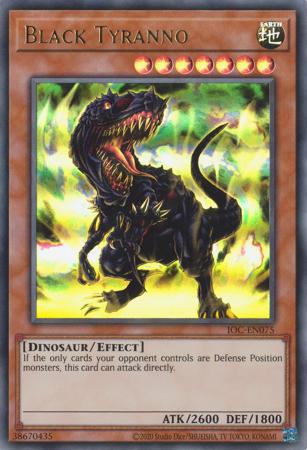 Black Tyranno - IOC-EN075 - Ultra Rare - Unlimited Worldwide available at 401 Games Canada