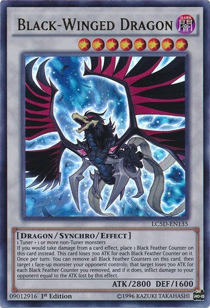 Black-Winged Dragon - LC5D-EN135 - Ultra Rare - 1st Edition available at 401 Games Canada