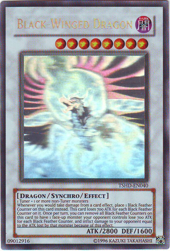 Black-Winged Dragon - TSHD-EN040 - Ghost Rare - Unlimited available at 401 Games Canada