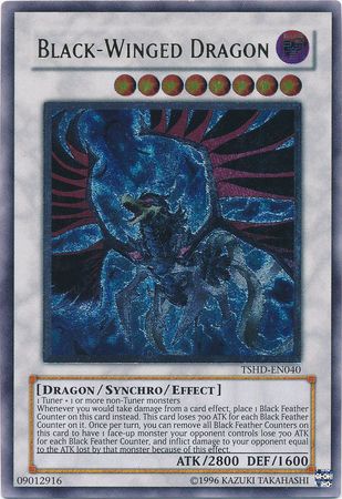 Black-Winged Dragon - TSHD-EN040 - Ultimate Rare - Unlimited available at 401 Games Canada