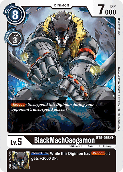 401 Games Canada - BlackMachGaogamon - BT5-068 - Common 401 Games Canada - BlackMachGaogamon - BT5-068 - Common