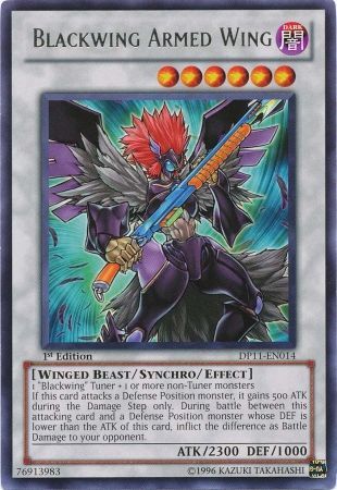 Blackwing Armed Wing - DP11-EN014 - Rare - 1st Edition available at 401 Games Canada