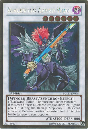 Blackwing Armed Wing - PGLD-EN078 - Gold Rare - 1st Edition available at 401 Games Canada