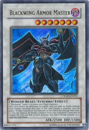 Blackwing Armor Master - CRMS-EN041 - Ultra Rare - Unlimited available at 401 Games Canada