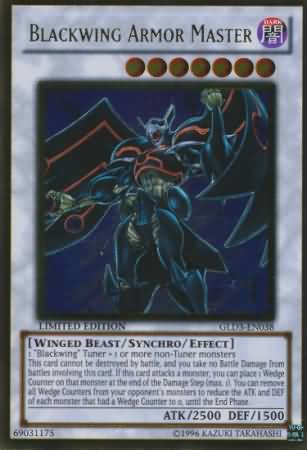 Blackwing Armor Master - GLD3-EN038 - Gold Rare - Limited Edition available at 401 Games Canada