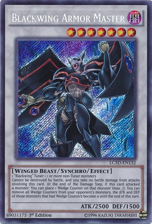 Blackwing Armor Master - LC5D-EN132 - Secret Rare - 1st Edition available at 401 Games Canada