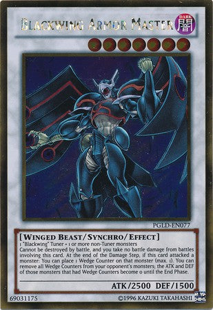 Blackwing Armor Master - PGLD-EN077 - Gold Rare - Unlimited available at 401 Games Canada