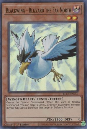 Blackwing - Blizzard the Far North - BLCR-EN059 - Ultra Rare - 1st Edition available at 401 Games Canada