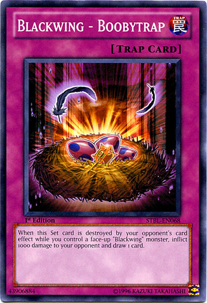 Blackwing - Boobytrap - STBL-EN068 - Common - 1st Edition available at 401 Games Canada