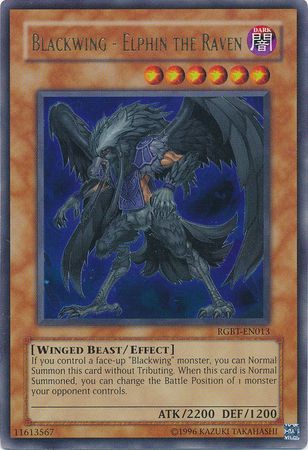 Blackwing - Elphin the Raven - RGBT-EN013 - Ultra Rare - Unlimited available at 401 Games Canada